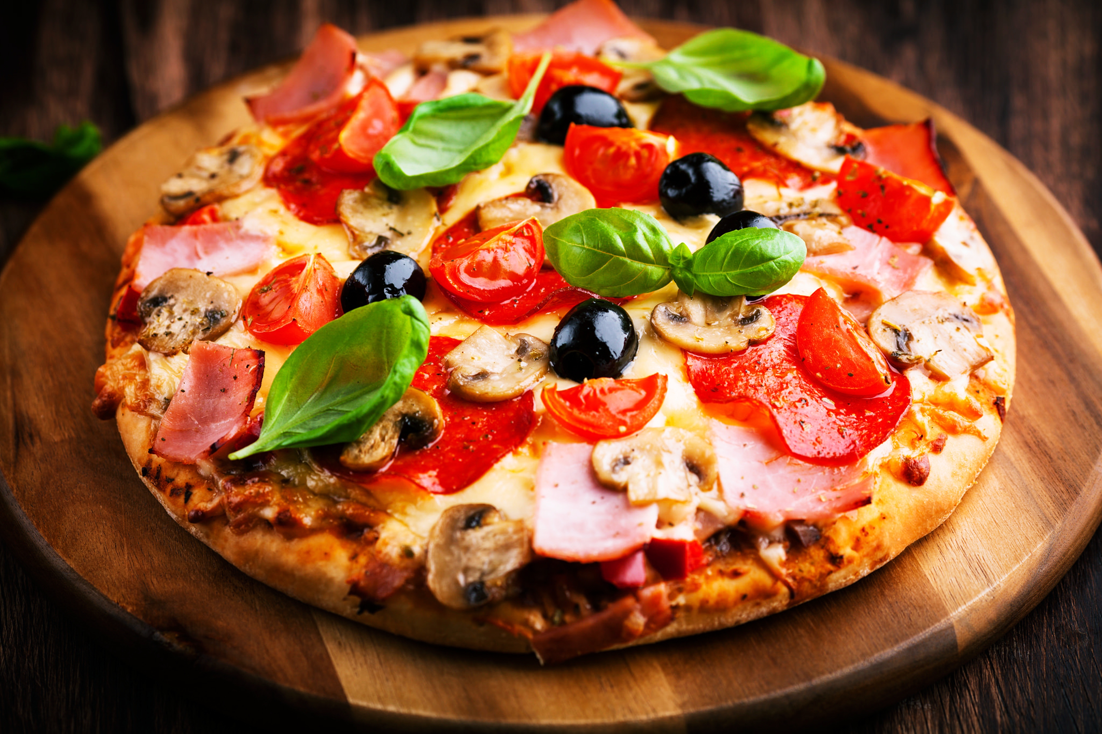 Margherita pizza