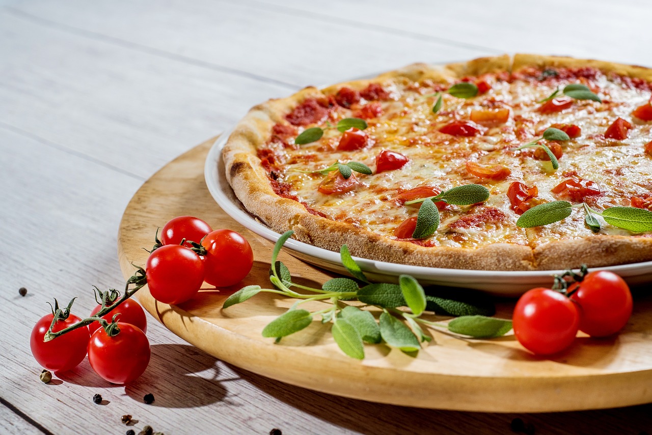 Truffle mushroom pizza